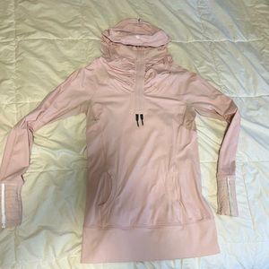 Lululemon pink running sweater size 6